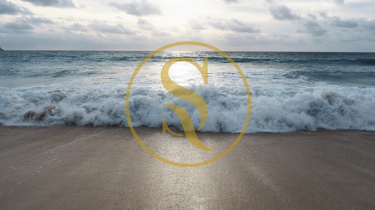 Soave logo on wave