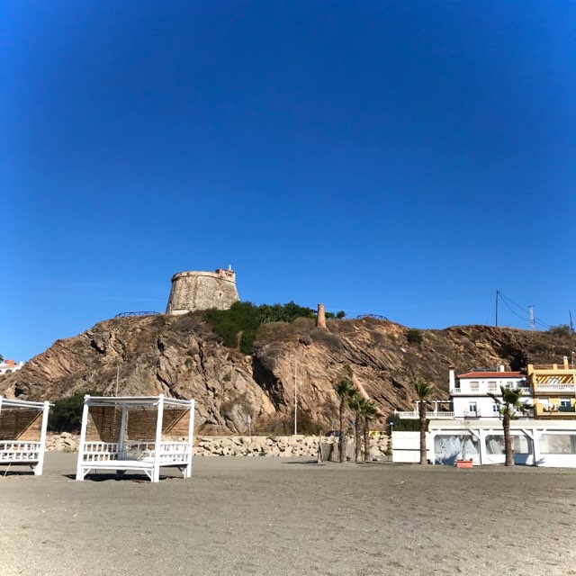 Moya tower from the beach By Mrgravitymario - Own work, CC BY-SA 4.0, https://commons.wikimedia.org/w/index.php?curid=95050630